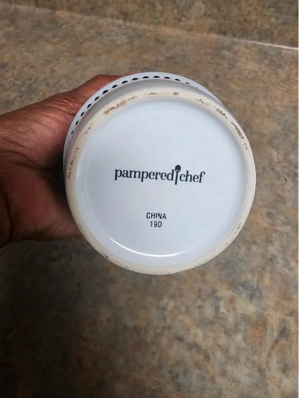 Pampered Chef Ceramic Egg Cooker